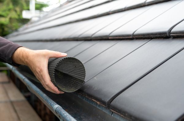 Gutter Mesh Installation in Lexington